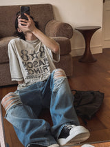 808 Stitch Loose Fit Short Sleeve T-shirt