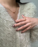 (silver925) シルキービーンネックレス *gold