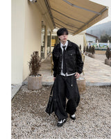 Duron Nylon Knit Trucker Jacket