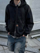 Nostalgia Work Hood Zip-Up (2 Colors)