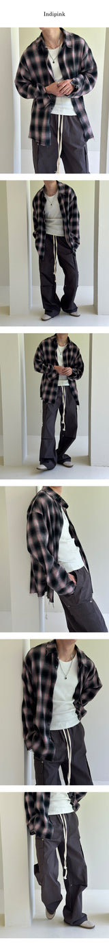 [F/W] Cutting check overfit shirts (3color)