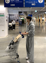 [Set-up]Find fleece sweat zip-up pants