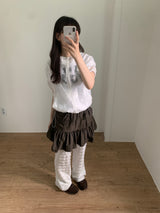 ムッシューブーツカットパンツ (2color)