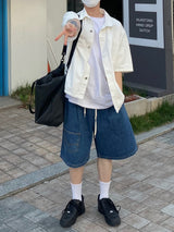 One pocket half pants