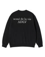 25FW ベーシックロゴナッピングスウェットシャツ ブラック