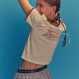 ダンスクラブクロップTシャツ