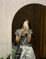 レイ エッセンシャル モダール ショート スリーブ Tシャツ/5カラー