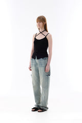 EVAN SLEEVELESS TOP / BLACK
