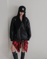 [UNISEX] APT オーバーサイズフィットライダージャケット
