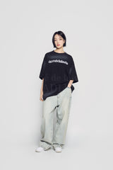 24FW グラフィティ ワールドツアー スクリプトロゴ 半袖Tシャツ ブラック