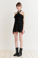 BALLON DRESS black