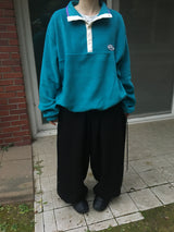 Double-sided fleece anorak