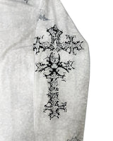 "ØNYX ワックス長袖Tシャツ"