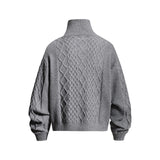 Elora Twist Cable Sweater Cardigan
