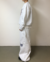 Lettering Paint Cropped Sweatshirt (3c)