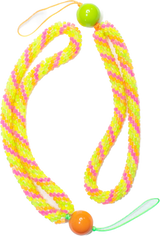 クラシカルクロシェット携帯ストラップ（グリーン）