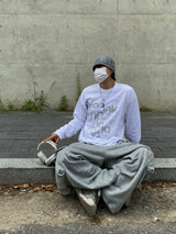 Brake Lettering Long Sleeve T-shirt 3C