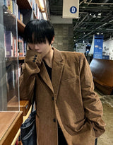 "コーデュロイオーバーサイズジャケット "