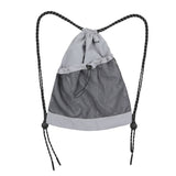 GB011 Big Mesh Pocket Cord String Bag (GRAY)