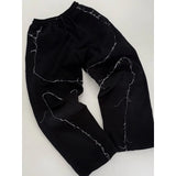 FAITH FADE - Raw Edges Baggy Pants