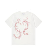 ハートタトゥーTシャツ_ホワイト