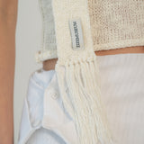 ZIZE KNIT MUFFLER (IVORY)