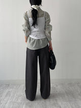 Ridge Wrap Bustier