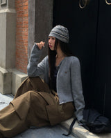 Candy Frill Knit Cardigan
