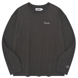 BOOKCLUB GRAPHIC LONG SLEEVE [CHARCOAL]