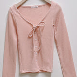 Moa Ribbon Cardigan
