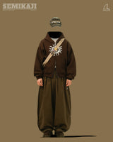 Double Knee Peach Rivet Pants