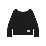 LIV オフショルダー ラグラン ロングスリーブ Tシャツ(3COLOR)