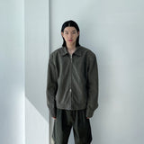 Stand Collar Zip Jacket