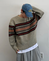 Nordic Tet Knit(Begie)