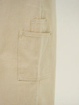 AD Layered Pocket Cotton Wide Pants