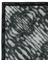 Haze Motif Mini Scarf 45 _ BLACK