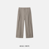 ASCLO TR Two Tuck Wide Slacks (3color)