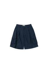 グレインバミューダパンツ_navy