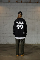 ARI LONG SLEEVE JERSEY T-SHIRT / BLACK