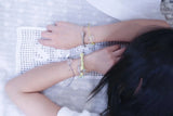 [SUMMER VACATION!] Clear Bracelet - Navy