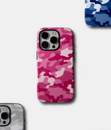 [PINK] CAMOUFLAGE タフバンパーケース / TREEFORFIVE345
