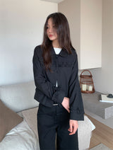 ROUND COLLAR FRILL JACKET (2C)