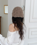 Maru knit bucket hat beanie