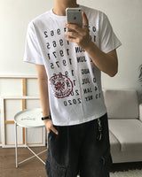 レコードクロップショートスリーブT