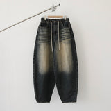 CROSS DEEP DENIM PANTS YB