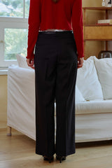 MOON NIGHT WIDE PANTS / BLACK