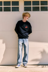 KIRSH X MISAKI KAWAI SWEATSHIRT [NAVY]