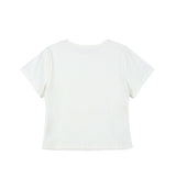 Horse Crop T-shirt (WHITE)