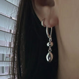 [925silver] Dangle earring
