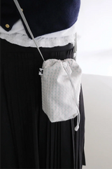 2Pockets Mini Bag Ivory Dot
